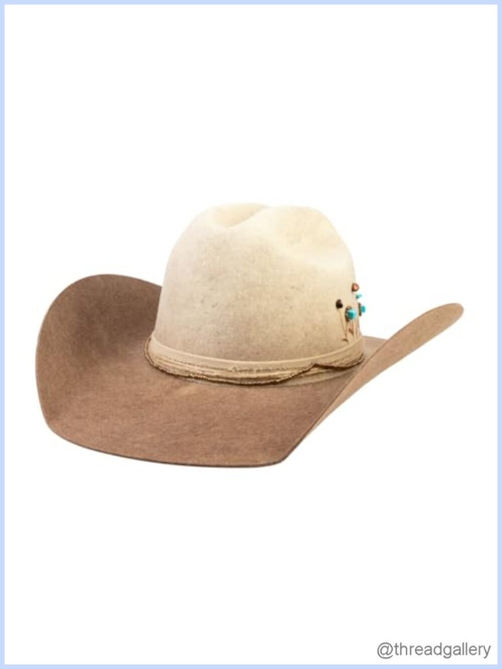 100% Wool Wide Brim Felt Fedora Hat Handmade Western Panama